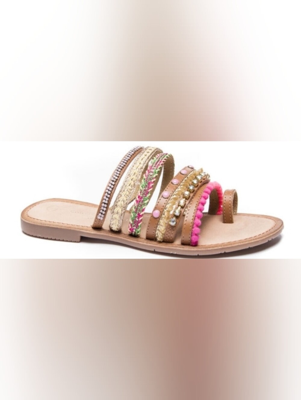 Modcloth Chinese Laundry Palma flat sandals size 8.5